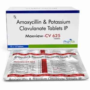 Amoxicillin 500 mg and Clavulanic acid 125 mg Tablets