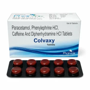 Paracetamol, Phenylephrine HCL, Caffeine, and Diphenhydramine HCL Tablets
