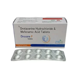 Drocare-P Drotaverine Hydrochloride and Mefenamic Acid Tablets