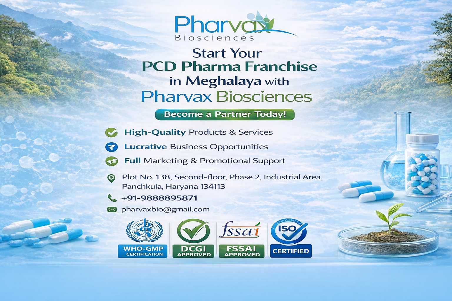 PCD Pharma Franchise in Meghalaya