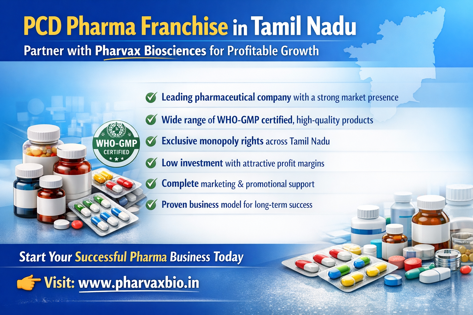 PCD Pharma franchise in Tamil Nadu
