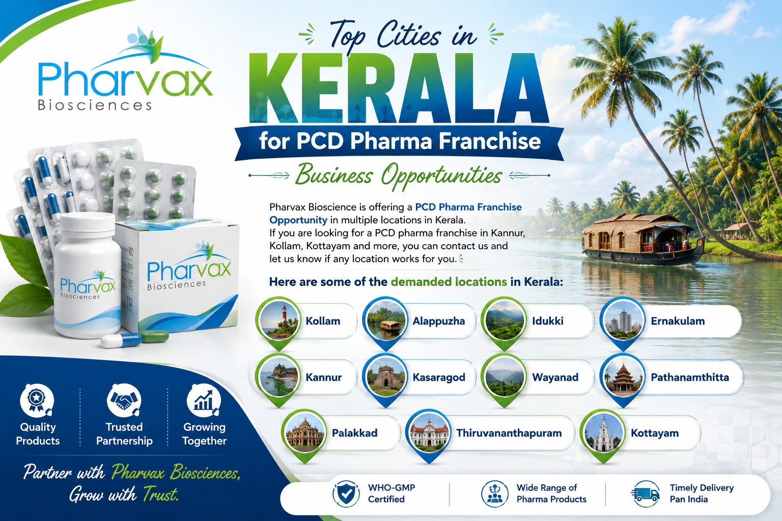 PCD Pharma Franchise opportunities in Kerala