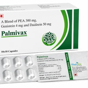 Palmivax PEA Genistein and Daidzein Capsules