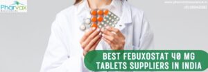 Best Febuxostat 40 mg Tablets Suppliers in India