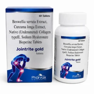 Boswellia, Curcumin, UC-II Collagen, Hyaluronate & Bioperine Tablets