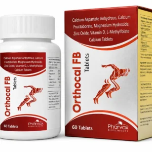 Calcium Aspartate, Fructoborate, Magnesium, Zinc, Vitamin D & L-Methylfolate Tablets