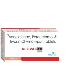Aceclofenac Paracetamol and Trypsin Chymotrypsin Tablets for PCD Pharma Franchise