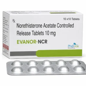 Evanor-NCR Norethisterone Acetate Controlled Release Tablets 10 mg