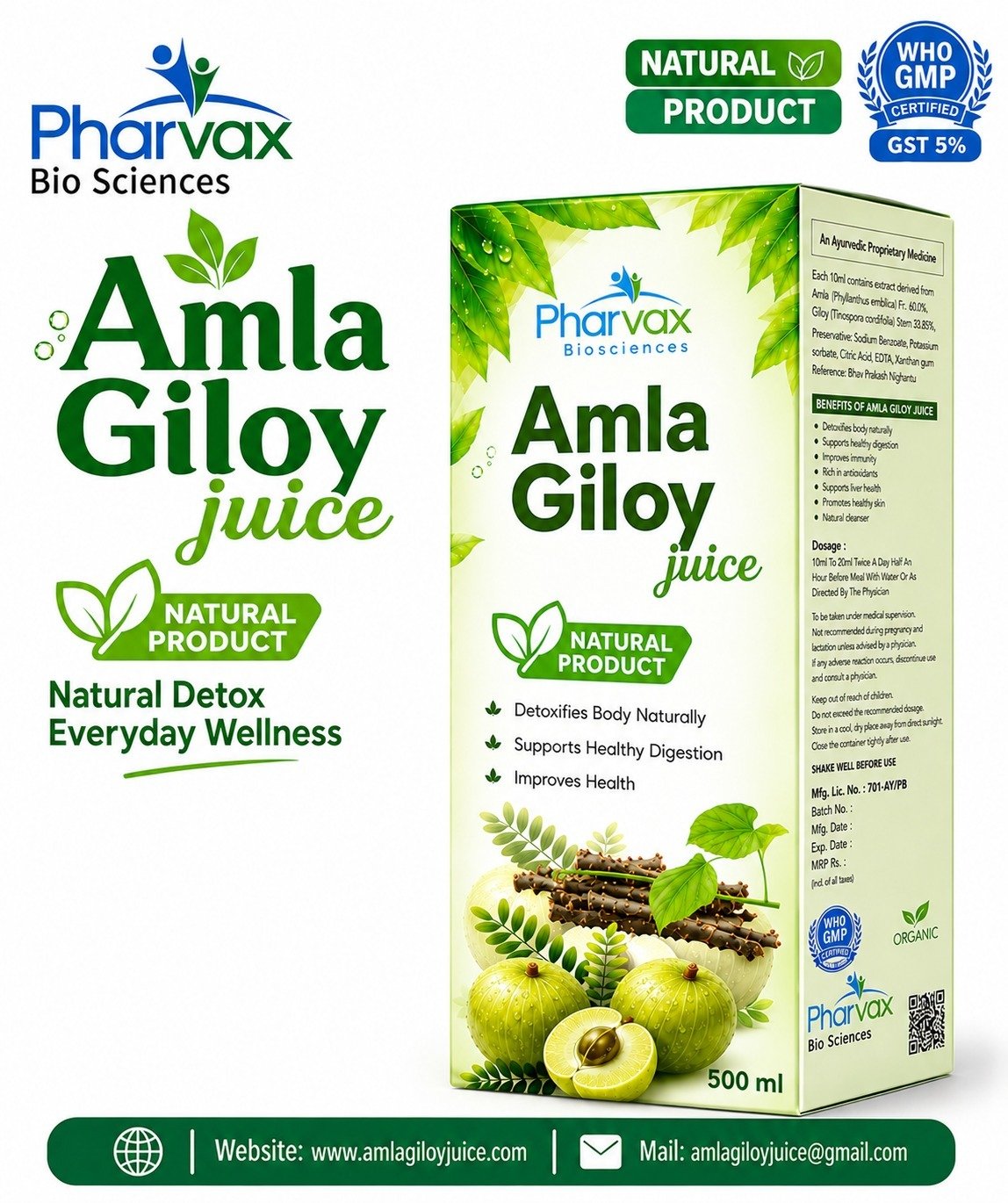 Amla Giloy Juice